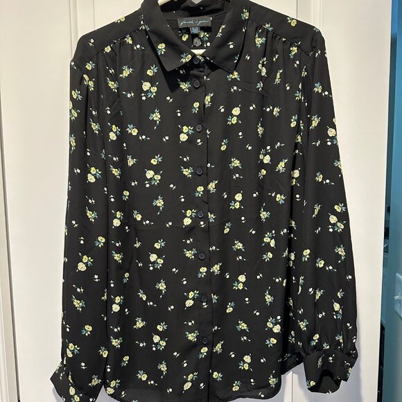 Faith & Zoe Floral Print Blouse - Picture 1 of 4